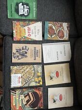 9 Vintage  Recipe Booklets Dating From 1914-1958 (L) picture