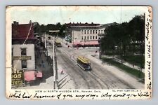 Newark OH-Ohio, North Hudson Street, c1905 Antique Vintage Souvenir Postcard picture