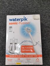 waterpik sonic fusion the flossing toothbrush 3 modes electric picture