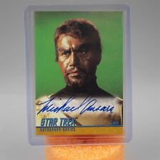 Michael Ansara as TOS Klingon Kang Star Trek Autograph Series A72 Card picture