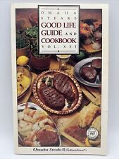 1988 Vintage Cookbook Omaha Steaks Good Life Guide and Cookbook Vol XXI Beef picture