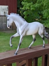 Breyer Grey Traditional Series Cantering Warmblood Catch Me light grey dark grey picture