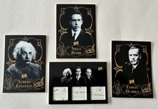 Einstein/Hubble/Bohr Relic + Base Cards 2025 PIECES OF THE PAST Roaring 20s picture