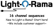 Lightorama 16 channel sequence Pack. 5 for $45.00 Full customer support picture