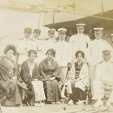 c1925 Original Japanese Navy Photo Tianjing China - Japanese Women's Association picture