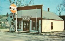 Alna Maine Gas Station Puddle Dock Country Store 1960s Postcard Sinclair 21-6821 picture
