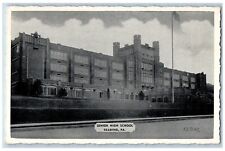 Reading Pennsylvania Postcard Senior High School Exterior c1920 Vintage Antique picture