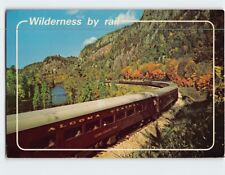 Postcard Wilderness by rail Around The Bend Agawa Canyon Algoma Canada picture