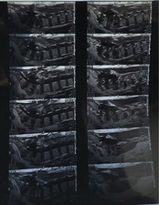 Lot of 6 X-Rays MRI 17"x14" Skeletal Bone Spine Lumbar Medical Panels Film picture