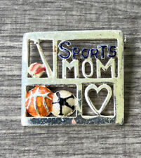 Lapel Pin Women’s Collectible Sports Souvenir “ Sports Mom” picture