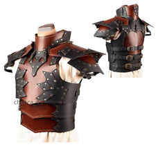 PU Leather Cuirass Armor Medieval Roman Costume Breastplate Viking Armor Cosplay picture
