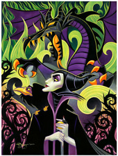 Disney Fine Art Limited Edition Canvas Maleficent's Fury-Tim Rogerson picture