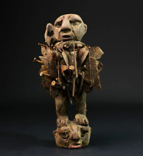 African wooden figures primitive decor Nkisi N’Kondi hand carved statue-G2219 picture