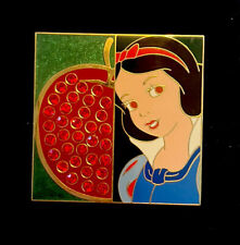 Rare 2006 Disney Pin Snow White & Apple Pave Pin LE 250 JEWELED picture