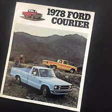 1978 Ford Courier Pickup Truck Dealer Sales Brochure - Vintage Ford picture