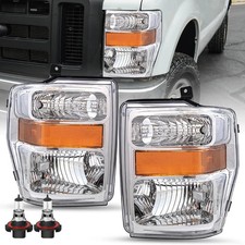 Headlight for 2008-2010 Ford F250 F350 F450 F550 OE Style Not Hybrid picture