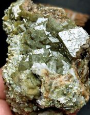 421g Natural Green Garnet Quartz Garnet Quartz crystal Inner Mongolia  q794 picture