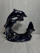 3 Dolphin MINI Porcelain Statue - Made in Poland B4 picture