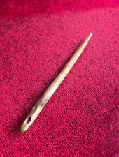 Neolithic bone needle rarity 2.28 inches 5.8 centimeters visual search picture