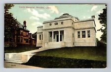 Meriden CT-Connecticut, Curtis Memorial, Antique Vintage Souvenir Postcard picture