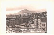 RPPC Butte MT Aerial Town View Downtown 1940s picture