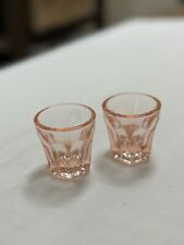 Pink Depression glass picture