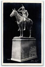 1915 The Scout Statue San Francisco California CA RPPC Unposted Antique Postcard picture
