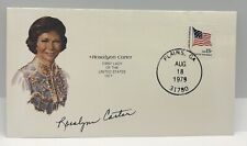 Rosalynn Carter Signed 1977 Inauguration First Day Cover First Lady Auto picture