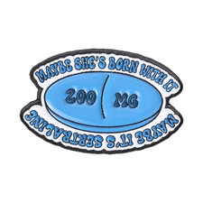 Neurodiversity Enamel Pins Mental Health Brooches Lapel Badges Cartoon ADHD picture