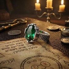 Negative Energy Destroy Bless Rare Protection Ring GOOD LUCK PROTECTION picture
