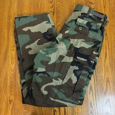 Military Pants Large Regular Woodland Camouflage M81 Combat Trousers US Army BDU picture