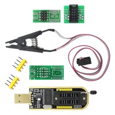 CH341A SOIC8 SOP8 Flash Chip EEPROM Programmer IC BIOS Test Clip 24/25 Series picture