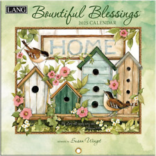 Lang Bountiful Blessings™ 2025 Mini Wall Calendar w picture