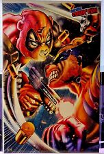 Killer Kare Bears Deadpool Vs. Wolverine Homage virgin Cover NYCC Exclusive 1/10 picture