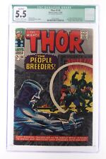 Thor #134 - Marvel 1966 CGC 5.5  Qualifed 1st app of High Evolutionary. Origin  picture