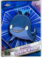 Serious Sperm Whale VeeFriends 2026 Topps Chrome Sapphire Card picture
