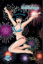 Fantasy World of Bettie Page Dan Parent 4th of July Exclusive picture