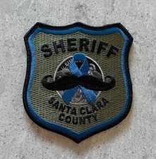 Santa Clara County California Movember Prostate Cancer Awareness patch picture
