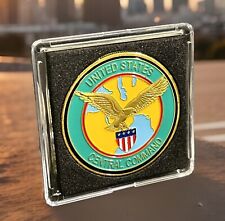 UNITED STATES CENTRAL COMMAND (CENTCOM) Challenge Coin United States DOD w Case picture