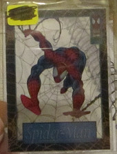 SPIDERMAN 1994 FLEER MARVEL SUSPENDED ANIMATION #1 OF 12 picture