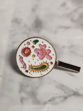 Bacteria Under the Microscope Lapel Pin Hat Pin Lanyard Tie Tack Medical picture