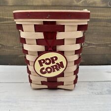 Longaberger 2011 Popcorn Basket and Tie On picture