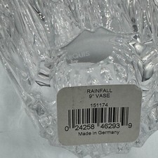Waterford Crystal Rainfall Flower Vase 7400041 picture