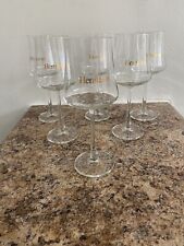 Hennessy Cognac Glasses  set 6 picture
