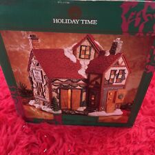 VTG Holiday Time Bob &bob Blacksmith Shop 1995 Used With Box 8in Tall picture