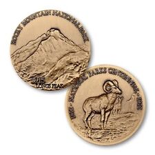 ROCKY MOUNTAIN NATIONAL PARK 1915 LONGS PEAK  BRONZE CHALLENGE COIN picture