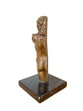 Victor Salmones c1937-89 Bronze Contemporary Nude Female - Signed - Marble Base picture