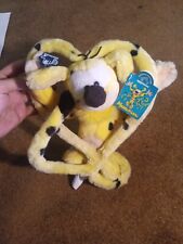 1990s Applause Disney Marsupilami Heart tail Plush yellow black spotted tag E picture