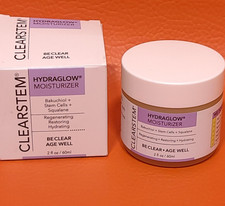 CLEARSTEM Hydraglow Moisturizer Bakuchiol Stem Cells Squalane Regenerate 2oz Jar picture