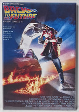 Back to the Future Poster 2"x3" Fridge Locker MAGNET Flux Comedy picture